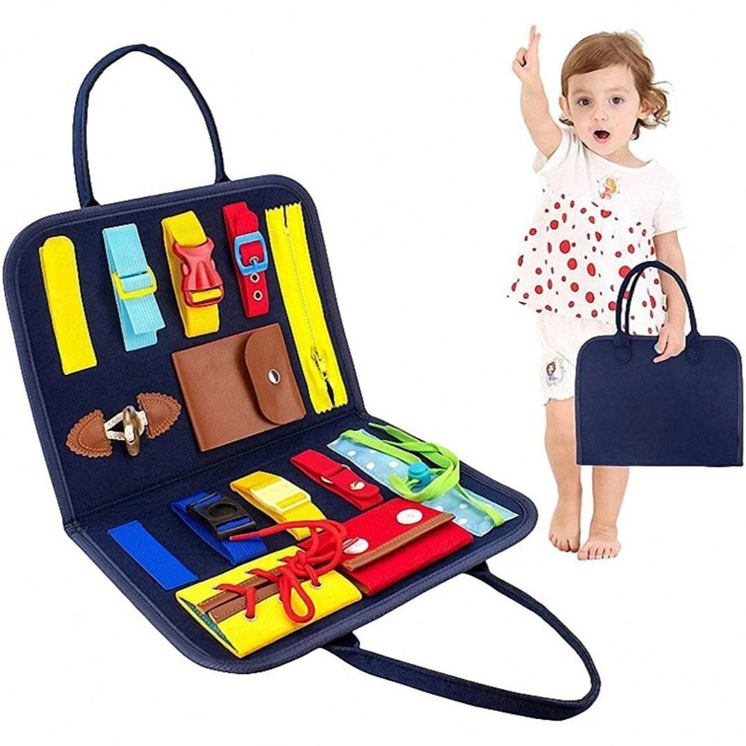 Pasta Educativa Montessori Sensorial Infantil Brinquedos Sensoriais007 Brincar Mundo Azul 