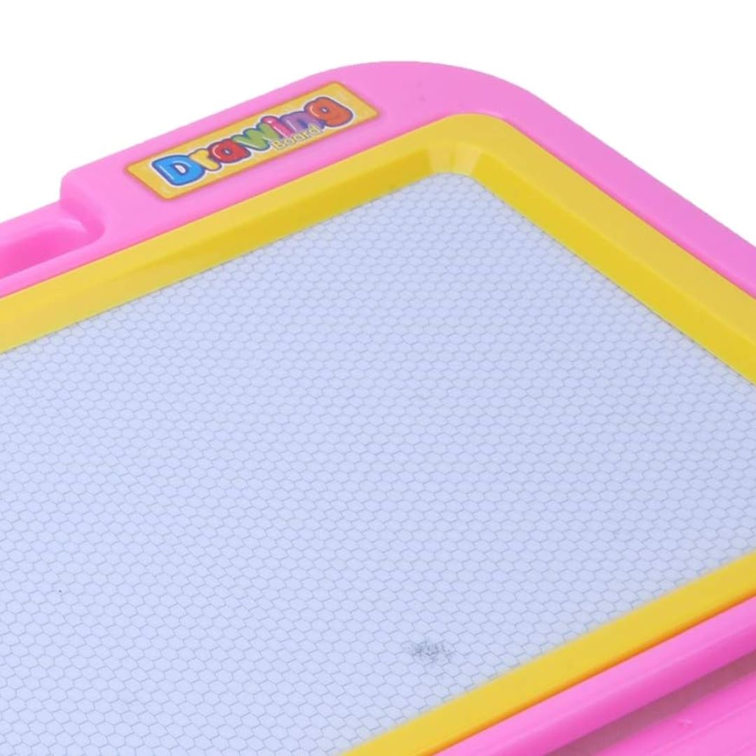 Quadro Mágico Infantil Magnético - Rosa Habilidades Motoras018 Brincar Mundo Azul 